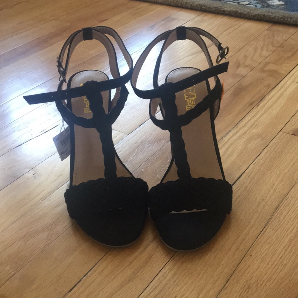 Black high heels